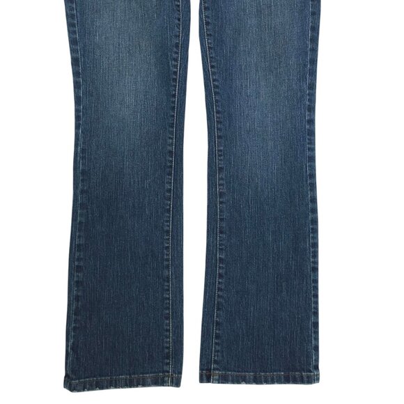DKNY Jeans Boot Cut Womens Size 10 Mid Rise Medium Wash Denim Flap Pockets - Picture 10 of 15